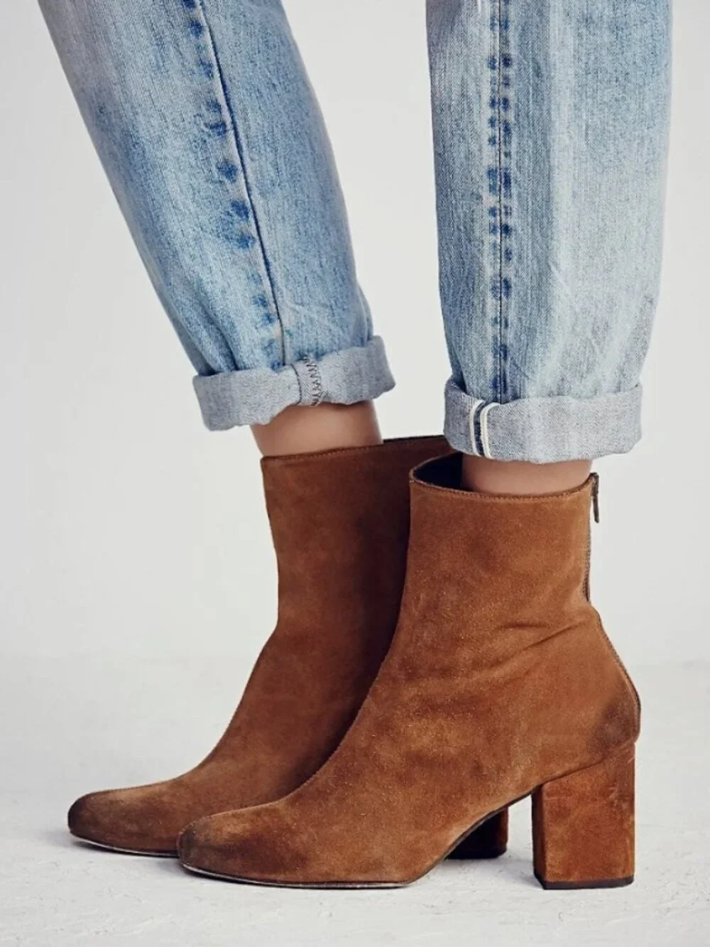 New Free People Cecile Ankle Boot size 6 MSRP: $168 Suede